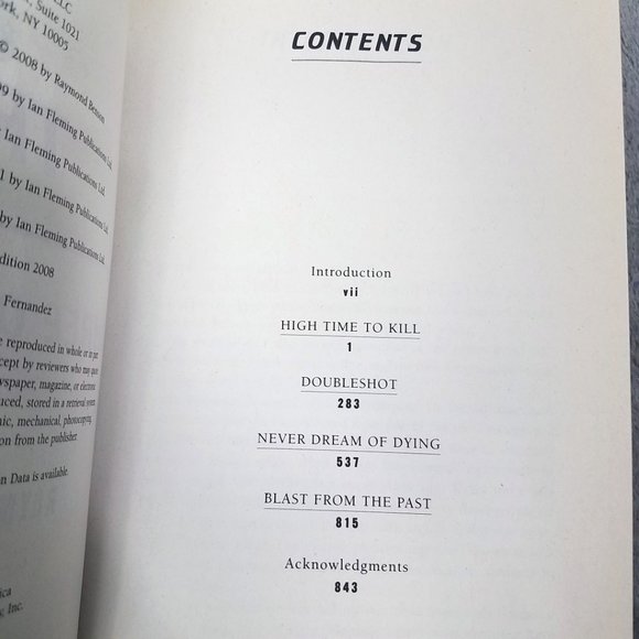 James Bond The Union Trilogy Paper Back Novel Book - Picture 3 of 6